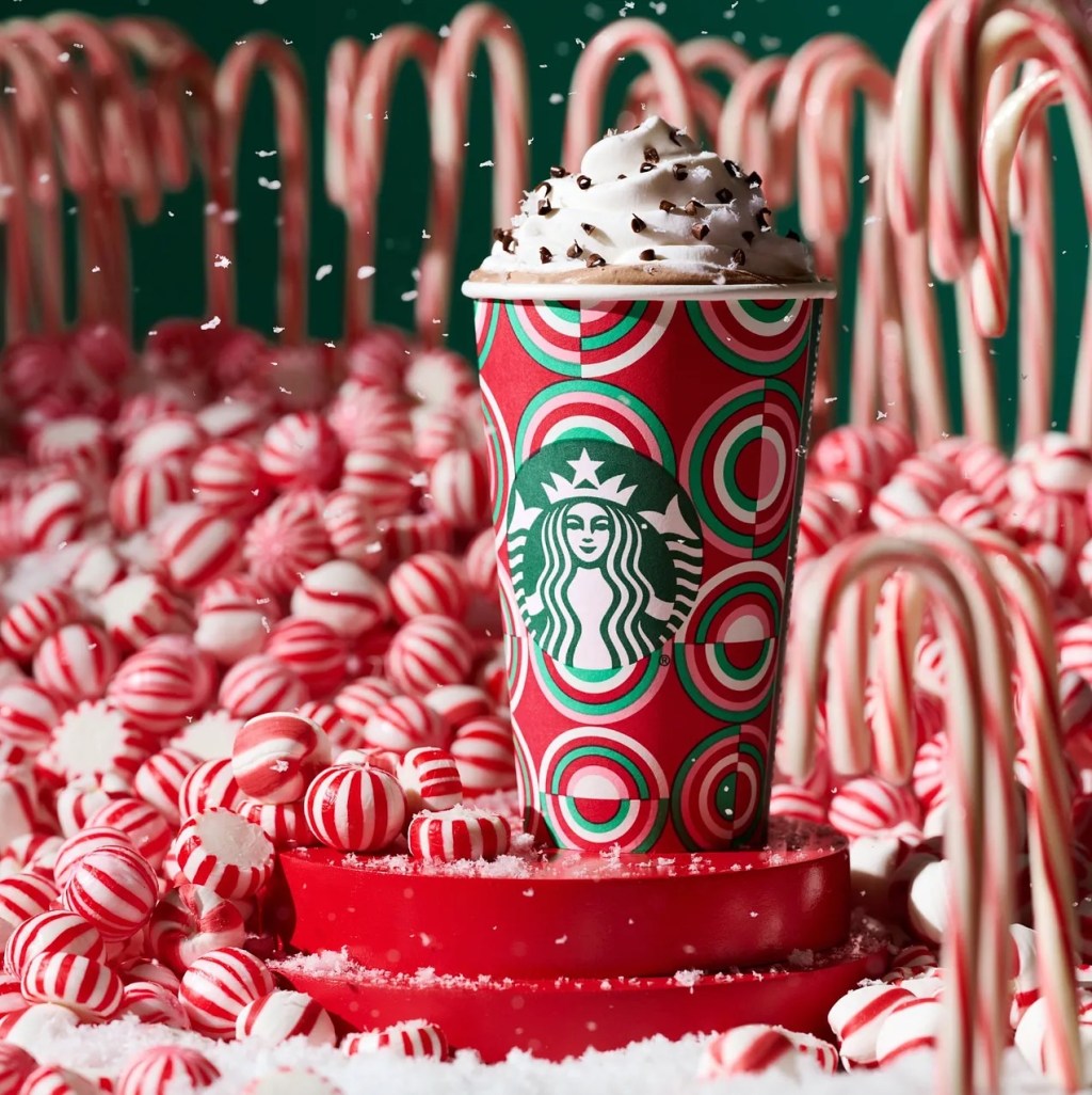 The Queen of Christmas & A Peppermint Mocha strike&nbsp;🍫